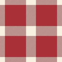 plaid senza soluzione di continuità modello nel rosso. dai un'occhiata tessuto struttura. vettore tessile Stampa.