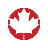 Canada icona isolato su bianca sfondo vettore