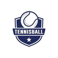 vettore di disegno del logo di tennis