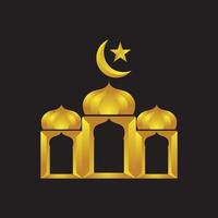 ramadan eid mubarak idul fitri vettore
