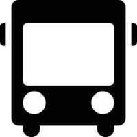 illustrazione vettoriale del bus su uno sfondo. simboli di qualità premium. icone vettoriali per il concetto e la progettazione grafica.