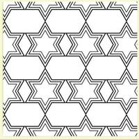 senza soluzione di continuità modello nel autentico arabo stile. vettore illustrazione