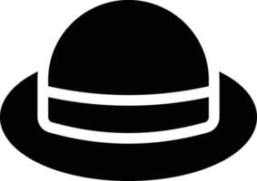 illustrazione vettoriale del cappello su uno sfondo. simboli di qualità premium. icone vettoriali per il concetto e la progettazione grafica.
