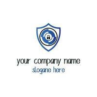 sicurezza logo design. vettore