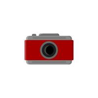 telecamera colorato vettore icona illustrazione