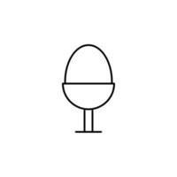 uovo vettore icona illustrazione