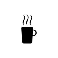 un' tazza di caffè vettore icona illustrazione