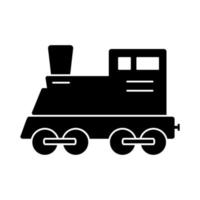 vapore locomotiva vettore icona illustrazione