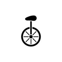 monociclo stile vettore icona illustrazione