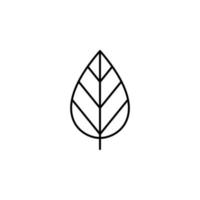 albero foglia vettore icona illustrazione