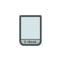 ebook vettore icona illustrazione