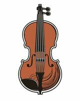 violino strumento illustrazione vettore