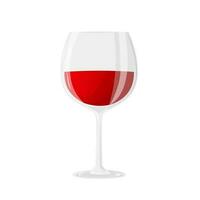 bicchiere di vino. nazionale vino giorno. alcolizzato bere. può essere Usato come invito bandiera per vino festa o come menù copertina per vino sbarra. vettore illustrazione