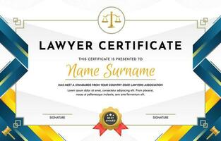 professionale avvocato certificato modello vettore