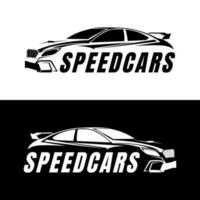 velocità macchine design logo vettore