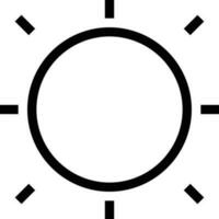 illustrazione vettoriale del sole su uno sfondo. simboli di qualità premium. icone vettoriali per il concetto e la progettazione grafica.