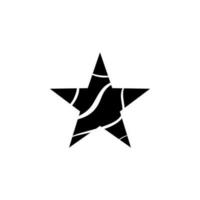logo stella vettore icona illustrazione