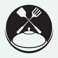 cucinando icona logo creativo vettore