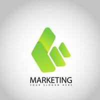 moderno marketing attività commerciale logo vettore modello, digitale marketing, direzione. avviare design concetto