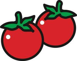 pomodori ciliegia illustrazione vettore