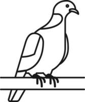 uccello illustrazione vettore