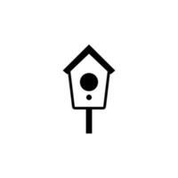 birdhouse vettore icona illustrazione