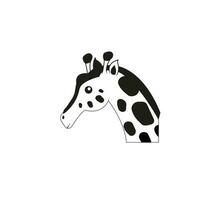 giraffa vettore icona illustrazione