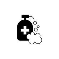 liquido sapone vettore icona illustrazione