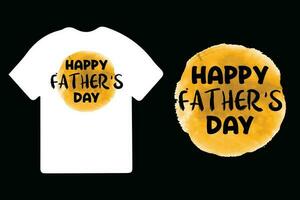 Il padre di giorno t camicia disegno, papà t camicia disegno, migliore papà mai, padri giorno tipografia maglietta design. vettore