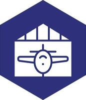 hangar vettore icona design