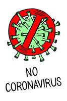 banner sul tema del coronavirus ncov 2019 vettore