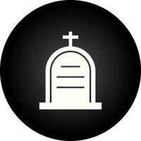 cimitero vettore icona