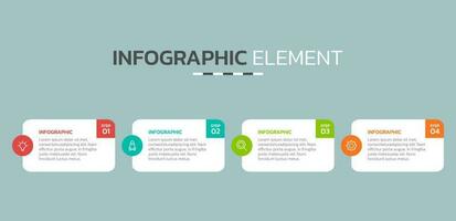 creativo Infografica design modello vettore