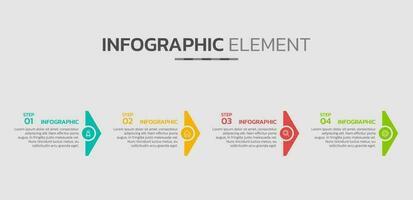 creativo Infografica design modello vettore