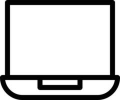 illustrazione vettoriale del laptop su uno sfondo. simboli di qualità premium. icone vettoriali per il concetto e la progettazione grafica.
