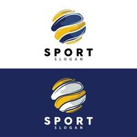 pallavolo logo, sport semplice disegno, mondo gli sport torneo vettore, illustrazione simbolo icona vettore