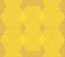 astratto giallo e Marrone mosaico sfondo. illustrazione Bellissima. vettore