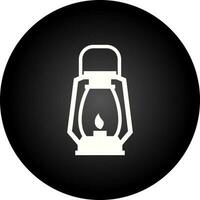 gas lampada vettore icona