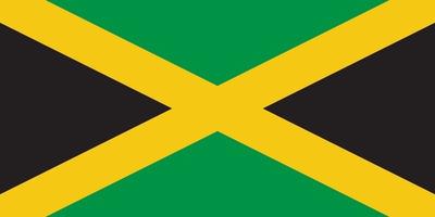 bandiera della giamaica vettore