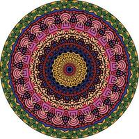 colorato mandala per colorazione libro. decorativo il giro ornamenti. insolito fiore forma. orientale. anti stress terapia modelli. tessere design elementi. vettore