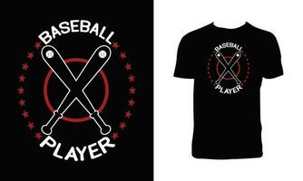 baseball vettore t camicia design.