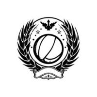 Punto grande con nostro dinamico pallacanestro logo design. Questo grassetto e sportivo illustrazione è Perfetto per squadre e legate allo sport Marche. vettore