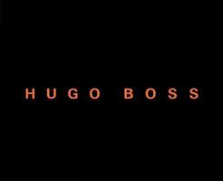 hugo capo marca Abiti simbolo logo arancia design abbigliamento sportivo moda vettore illustrazione con nero sfondo
