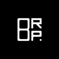 brp lettera logo creativo design con vettore grafico, brp semplice e moderno logo.