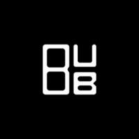 bub lettera logo creativo design con vettore grafico, bub semplice e moderno logo.