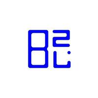 bzl lettera logo creativo design con vettore grafico, bzl semplice e moderno logo.