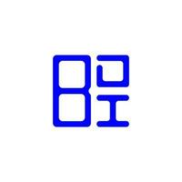 bdi lettera logo creativo design con vettore grafico, bdi semplice e moderno logo.