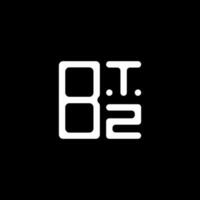 btz lettera logo creativo design con vettore grafico, btz semplice e moderno logo.