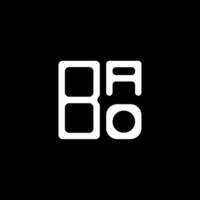 bao lettera logo creativo design con vettore grafico, bao semplice e moderno logo.