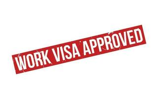 opera Visa approvato gomma da cancellare francobollo foca vettore